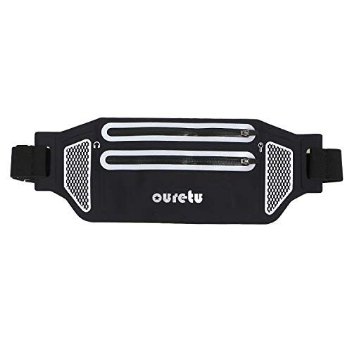 Ouretu Running Pouch Belt,Ultra Light Sweatproof Bounce
