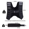 Domaker 12lbs Weighted Vest with 5lbs Adjustable Ankle/Wrist