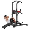 Dartphew Dip Station Pull Up Bar Power Tower Strength Training