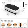 Transform Your Fitness with 4D Vibration Plate Exercise Machine – Triple Motor Power