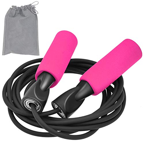 FEELCAT Jump Rope - Adjustable Weight - for Speed Skipping Rope