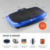 LifePro 3D Vibration Plate Exercise Machine - Dual Motor Oscillation