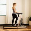 ASUNA Space Saving Treadmill, Motorized with Speakers