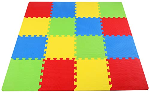 BalanceFrom Kid's Puzzle Exercise Play Mat with EVA Foam
