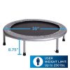 36-Inch Folding Trampoline Quiet and Safe Bounce