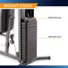 Marcy 150lb. Stack Home Gym with Pulley, Arm, and Leg Developer
