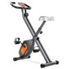 MaxKare Exercise Bike Stationary Folding Magnetic Exercise Machine