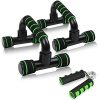 Push Up Bars Pushup Handle with Cushioned Foam Grip