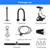 LAT Pull Down Pulley System Gym, 2M Cable Pulley Attachments for Gym