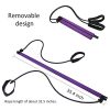 Pahajim Portable Pilates Bar Kit with Resistance Band Yoga Pilates