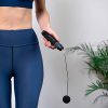 Ropeless Jump Air Skipping Rope with Padded Grip Handles