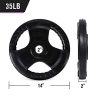 Olympic Rubber Grip Weight Plates