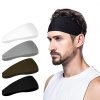 poshei Mens Headband (4 Pack), Mens Sweatband