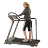 Low-Impact Walking Treadmill with Extended Handrails – Sunny Health & Fitness SF-T7857