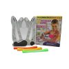 eDecor Arm Workout Machine with 3 Resistance Elastic Training Bands