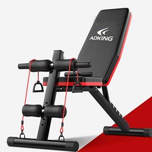 Adjustable Weight Bench, Utility Barbell Lifting Press