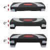 Smartxchoices 30'' Aerobics Stepper 4" - 6" - 8" Adjustable