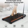 UREVO 2 in 1 Under Desk Treadmill, 2.5HP Folding Electric Walking