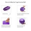 nononfish Mini Exercise Barre Ball for Yoga,Pilates