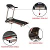 Portable Treadmill with Auto Incline, Device Holder
