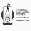 RitFit Balance Ball Trainer, 60 cm, Half Ball for Yoga,Fitness,Strength Exercise
