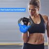 ZHERMAO 10lb Kettlebell Weights Vinyl Coated Kettle Bell