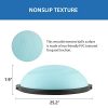Inflatable Half Exercise Ball Wobble Board Balance Trainer