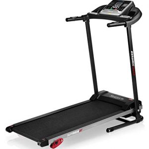 SereneLife Folding Treadmill - Foldable Home Fitness Equipment