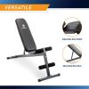 Exercise Utility Bench for Upright, Incline, Decline