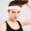 Calbeing Sports Headband for Women, Non Slip with Grip Silicone Sweat