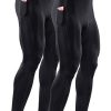 Dry Fit Compression Pants Running Tights with Pocket