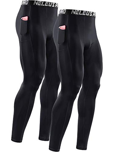 Dry Fit Compression Pants Running Tights with Pocket