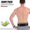 USHAKE Slim Running Belt, Bounce Free Pouch Bag