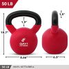 Kettlebell Weights Vinyl Coated Iron by Day 1 Fitness