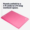 Folding Tumbling Mat for Exercise, Yoga, Martial Arts