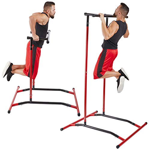 GoBeast Pull Up Bar Free Standing Dip Station