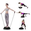 ATIVAFIT Half Ball Balance Trainer with Straps Yoga Balance Ball Anti Slip