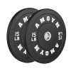 AMGYM LB Bumper Plates Olympic Weight Plates