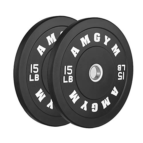 AMGYM LB Bumper Plates Olympic Weight Plates