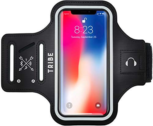 TRIBE Water Resistant Cell Phone Armband Case for iPhone
