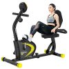 pooboo Magnetic Recumbent Exercise Bike for Adults Seniors