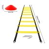 Speed Agility Training Equipment Set - Includes 4 Adjustable Hurdles
