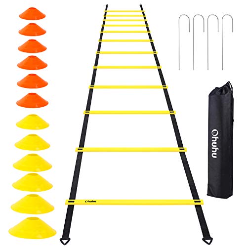 Ohuhu Speed Training Ladder Agility Training Set