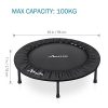 Folding Indoor Fitness Trampolines with Safety Pad