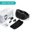 Nekteck Shiatsu Back and Neck Massager with Adjustable Heat and Strap