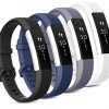 Tobfit 4 Pack Bands Compatible with Fitbit Alta/Alta HR Bands