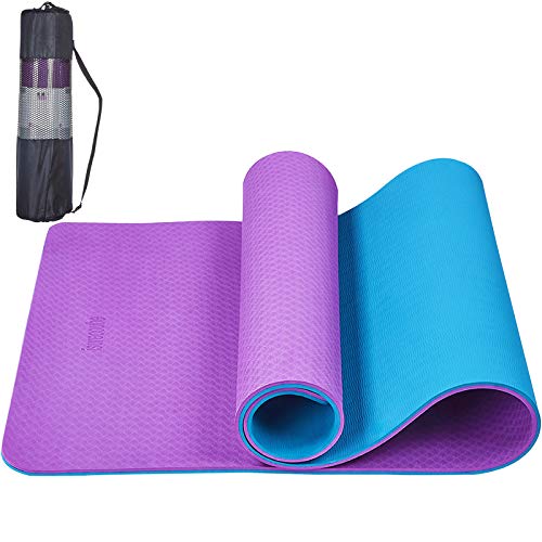 Yoga Mat All Purpose 1/2- Inch Extra Thick No Slip Yoga Mats