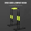 ER KANG Dip Stand Station, 350LBS Adjustable Height Fitness Parallette Dip Bar