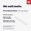 We Sell Mats 9 ft Folding Foam Balance Beam Bar