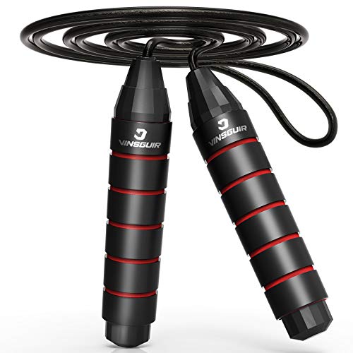 Vinsguir Speed Jump Rope, Adjustable length Jumping Rope for Workout